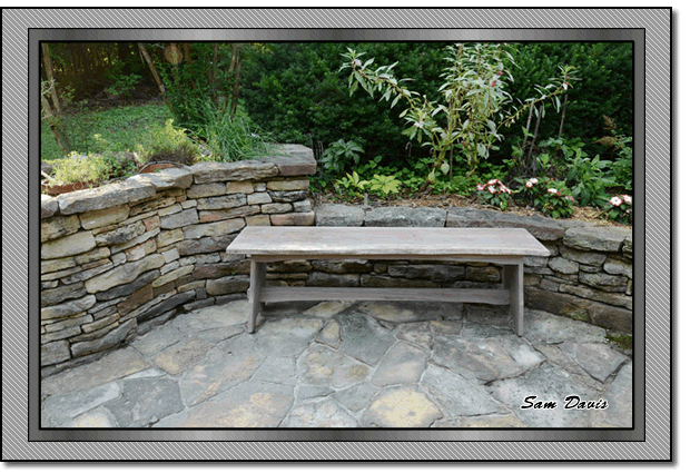 Bench on Patio image